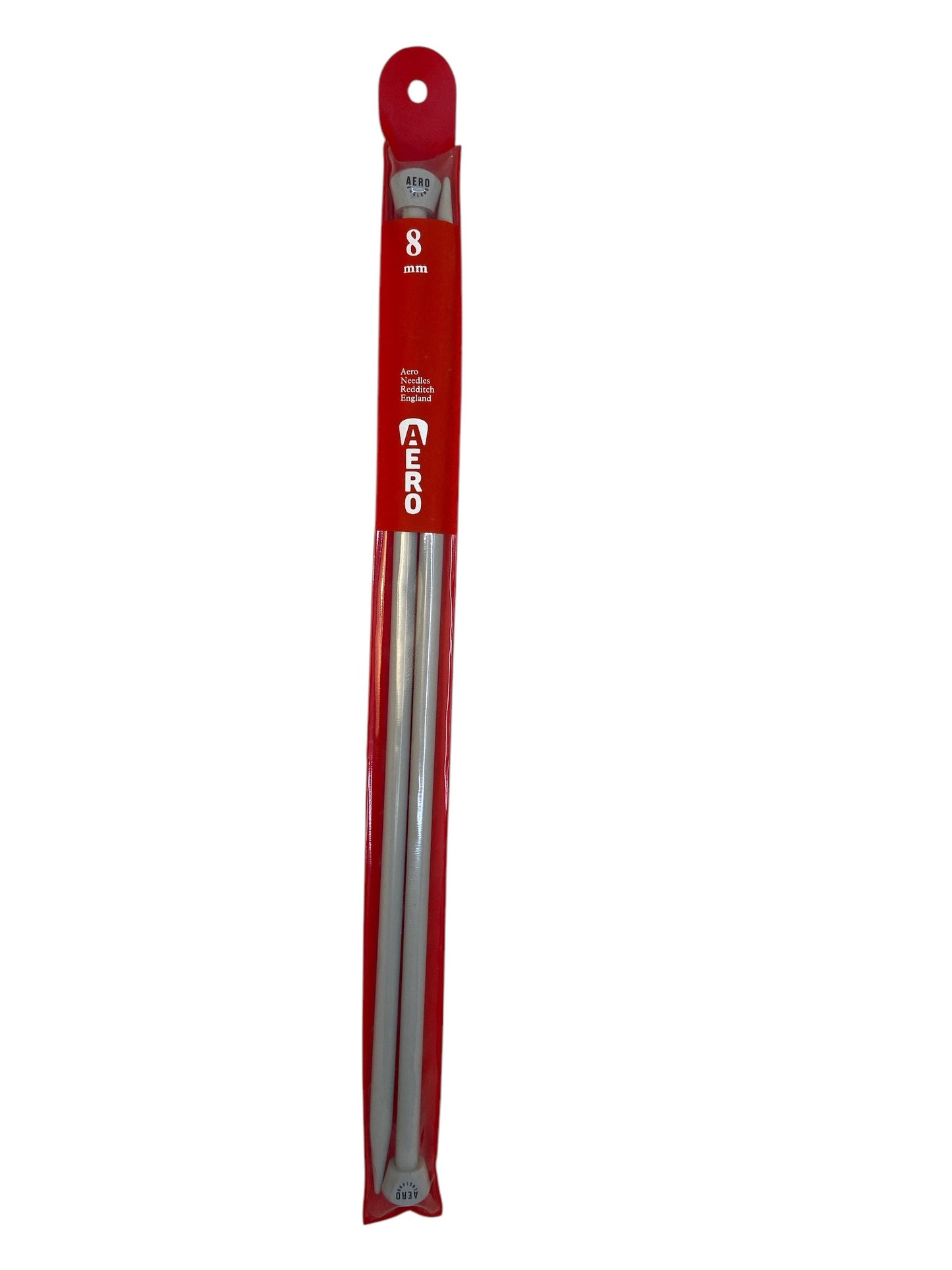 Aero Single Pointed Knitting Needles 35cm (8mm)