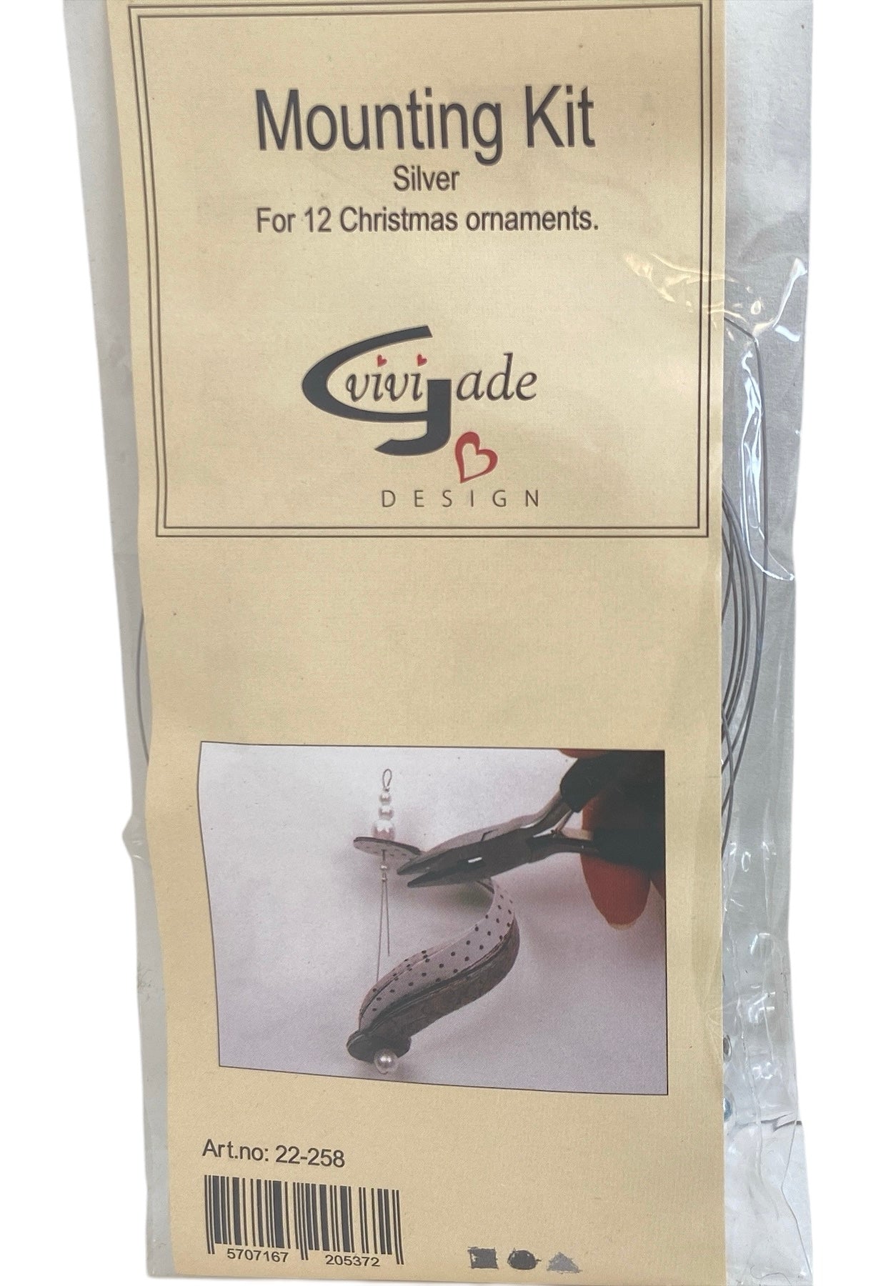 ViviGade Christmas Ornament Mounting Kit