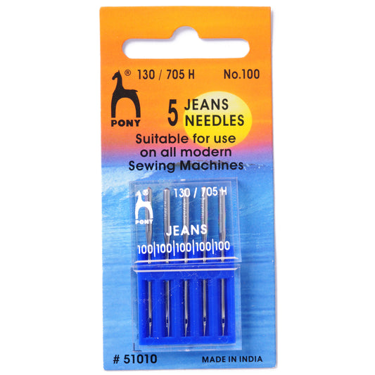Pony Sewing Machine Needles: Jeans