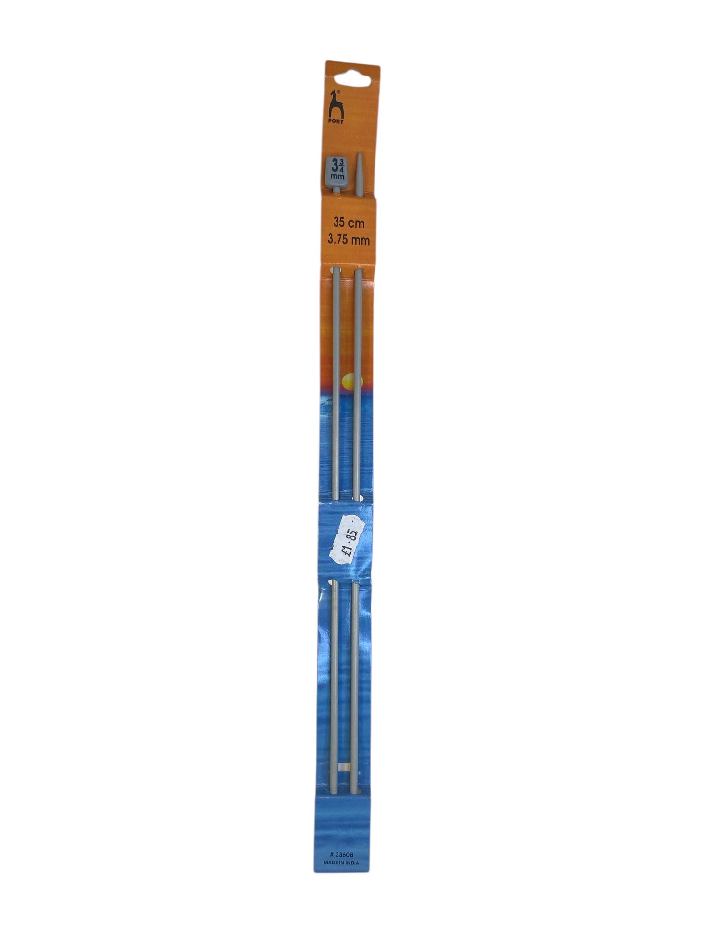 Pony Single Point Knitting Needles 35mm (2.75mm - 12mm)