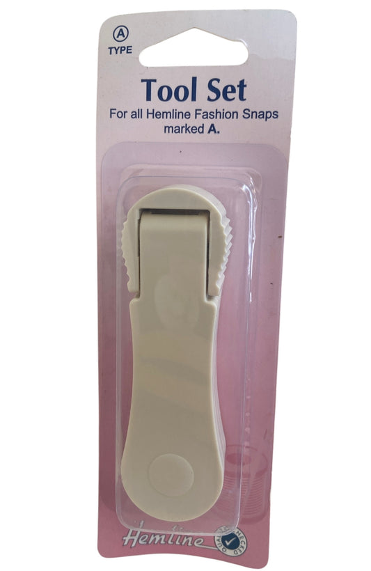 Snap Fasteners: Fashion: Tool: Clamp Style - Type A