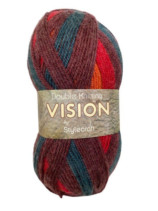 Vision Double Knit Acrylic Yarn with Wool by Stylecraft
